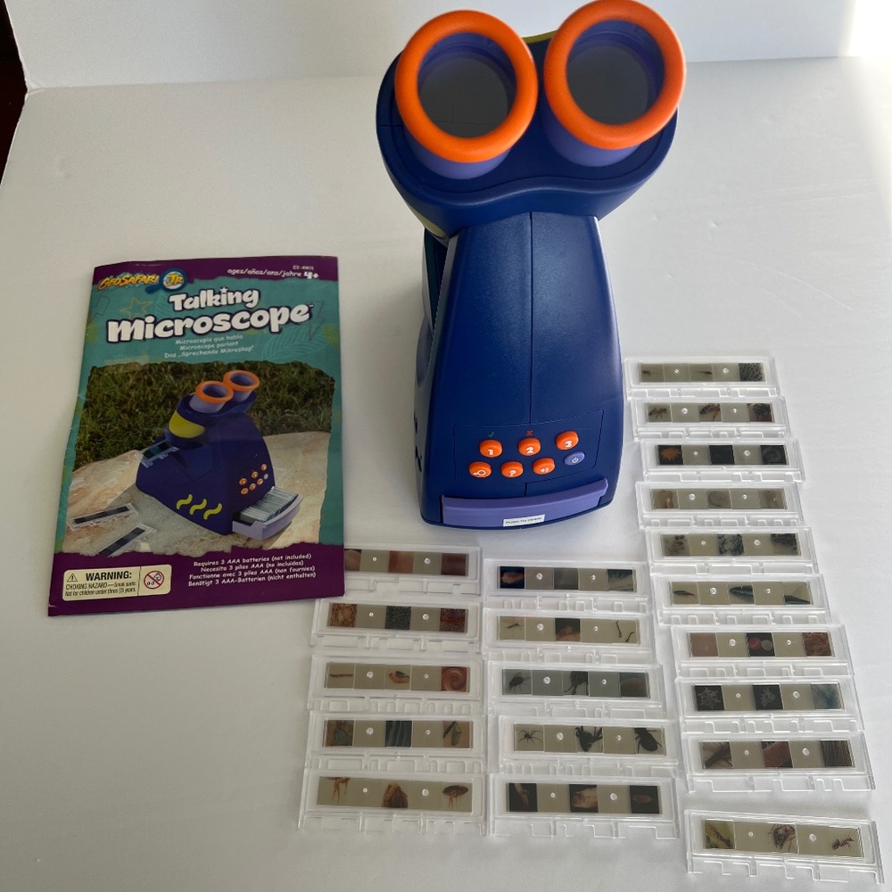 GeoSafari talking microscope like new